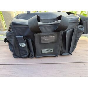 Hatch D1-BLACK Police Patrol Heavy Duty Black Water Resistant Nylon Bag A10C